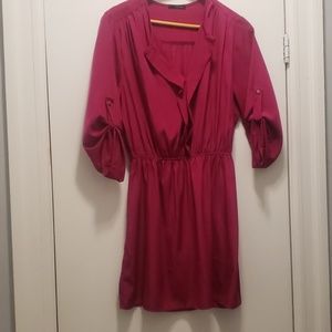 Cerise pink dress